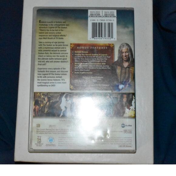 Legend of the Seeker Complete Season 1 DVD 2008 - Picture 2 of 3